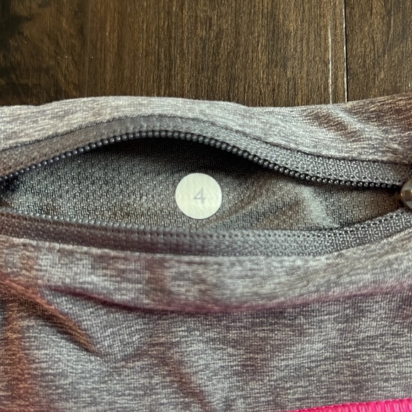 Hot Pink Lululemon Speed up low rise shorts - Picture 3 of 3